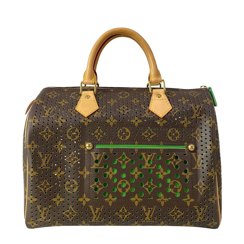 Louis Vuitton Speedy 30 Vert Perforated #306160L23B